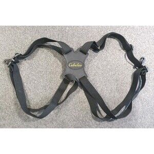 Cabelas Chest Pack Harness Elastic Black Replacement Hunting Hiking Strap